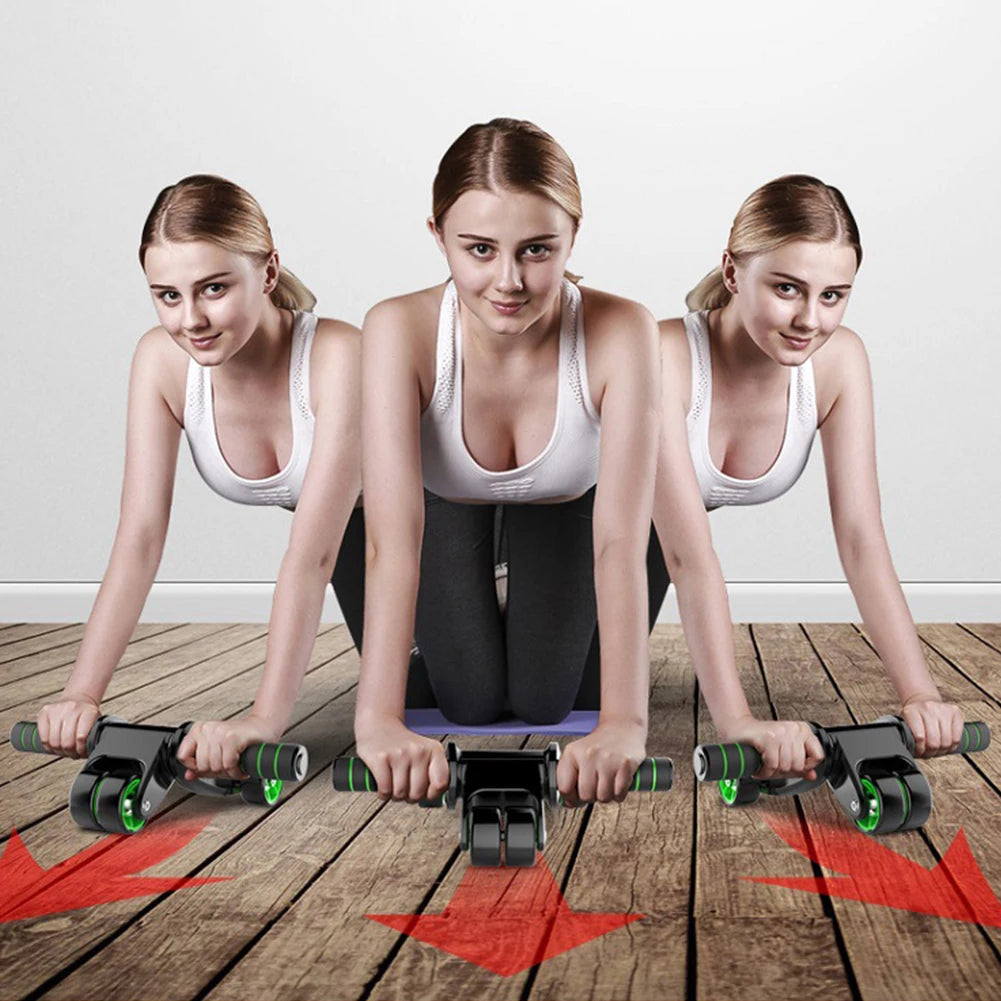 Four-Wheel Abdominal Roller